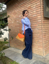 ELLA- color arancio in alce bottallo