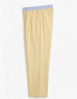 Pantalone giallo a righe