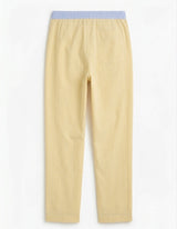 Pantalone giallo a righe