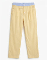 Pantalone giallo a righe