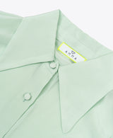 Mint Green Silk Shirt