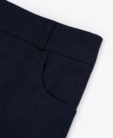 Long blue skirt