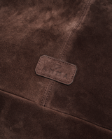 G45 borsa in pelle suede - chocolate