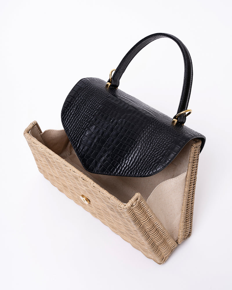 Ella - black stampa cocco